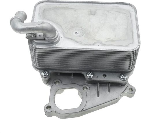 A-Premium Engine Oil Cooler Compatible with Audi Q5 Q7 A6 A7 A8 Quattro Volkswagen Touareg 2014 2015 2016 3.0L Diesel in Saudi Arabia