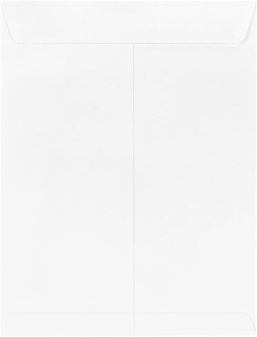 472886 مظروف كتالوج مصقول، 9 لتر × 12 ارتفاع، أبيض، 100/BX in Kuwait