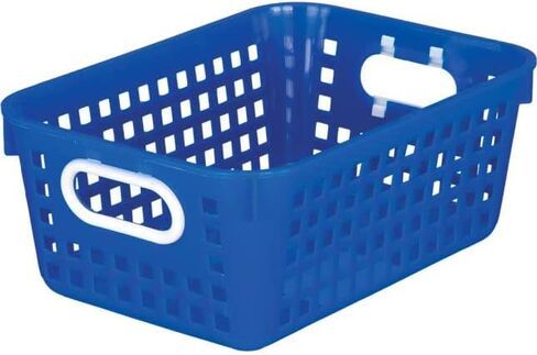 Really Good Stuff Blue 27-Slot Mail and Supplies Center with 27 Trays, 6 Cubbies, and Baskets Single Color - 1 Mail Center, 27 Trays, 6 Baskets in Saudi Arabia