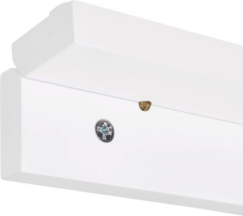 برج تخزين صغير من RiverRidge White Book Nook للأطفال مع أرفف كتب مع شريط فني مغناطيسي مكون من 3 قطع in Saudi Arabia