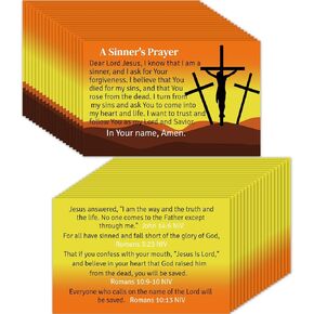 240pcs Gospel Tracts Plan of Salvation Cards Pocket Holy Prayer Cards Bible Tracts Inspirational Mini Bibles Christian Tracts for Evangelism Church Gifts (Ticket to Heaven, 3.5 x 2.24 In)