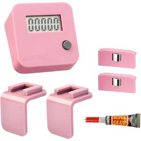 عداد آلة الحياكة Sentro ، عداد آلة الحياكة الدائرية ، مناسبة لعداد Sentro 40 48 Needle Row ، Pink