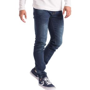 Mens Slim Fit Jeans Super Stretch Denim Pants Slim Skinny Casual Designer Jeans