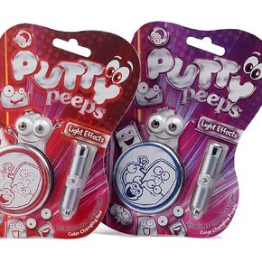 UV Light Effects Color Change - Sensory Toy Set for Kids Changes Color with Included UV Light and in Direct Sunlight (A1904, 1 Purple and 1 Red, 2, A1904)