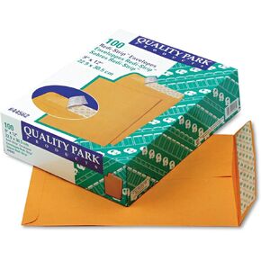 Quality Park 44562 Redi-Strip Envelope, Plain, 28Lb, 9-Inch x12-Inch , 100/BX, Kraft in Saudi Arabia