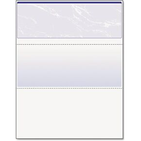 Docugard 04501 Check Standard Security ، Blue Marble Top ، 11 ميزات ، 8 1/2 × 11 ، 500/RM