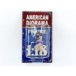 American Diorama Alisa Bikini Car Wash Girl Figurine for 1/18 Scale Models