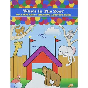 Who's in the Zoo Creative Activity Coloring Book