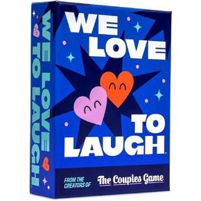 We Love to Laugh [Couples Game for 2 Players | Hilarious Relationship Card Game for Date Night, Anniversaries, Game Night | Couples Gift Idea, Don’t Laugh Couples Edition, Try Not to Laugh Game]