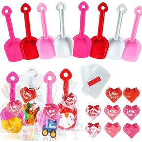 28 Sets Summer Plastic Beach Sand Shovels Toys for Kids,7.6inch Shovels Toy for Girls Boys Party Favor,4 Colors