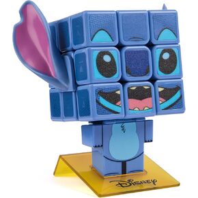 Rubik’s Cube Stitch Cuber, Disney Collectible & Desk Décor, Problem-Solving Brain Teaser, Color-Matching Disney Puzzle, Fidget Toy & Sensory Puzzle for Adults, Teens & Kids, for Ages 8 & Up