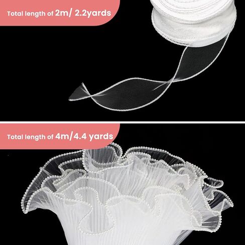 SNAIL GARDEN 2PCS Wedding Bouquet Holders,Bouquet Holder for Artificial Flowers for Celebrations, Anniversaries with 4.4 Yards White Pearl Edge Bouquet Packaging Paper and 2.2 Yards White Ribbon in Kuwait