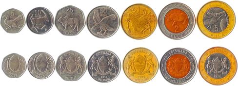 Set of 8 Coins from Poland. 10, 20, 50 GROSZY, 1, 2, 5, 10, 20 ZLOTYCH. 1957-1985 in Saudi Arabia