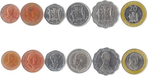 Set of 8 Coins from Poland. 10, 20, 50 GROSZY, 1, 2, 5, 10, 20 ZLOTYCH. 1957-1985 in Saudi Arabia