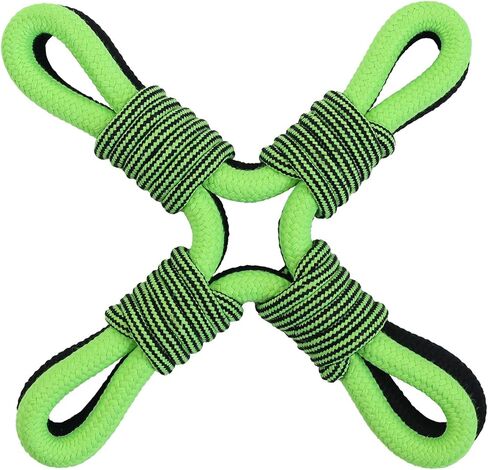 Jolly Pets Tik-Tak-Tugzz Barge/XL X Rope Dog Toy in Kuwait