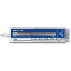 STAEDTLER 255 07-HB Mars Micro HB mechanical pencil leads, 0.7mm, pack of 40