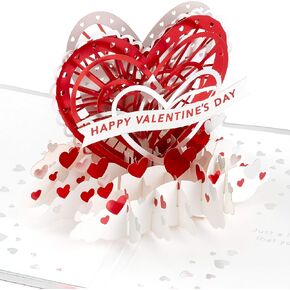 Hallmark Signature Paper Wonder Pop Up Valentines Day Card (Love You)
