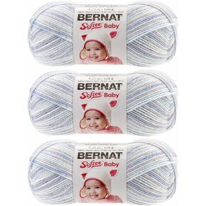 Bernat 166031-31129 Softee Baby Yarn - Ombres - Blue Flannel3