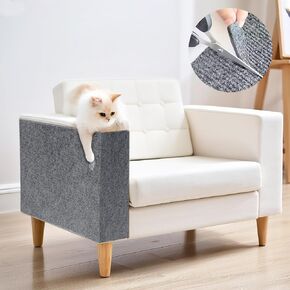 78.7"x15.8" Cat Scratching Mat - Trimmable Self Adhesive DIY Climbing Cat Scratcher Pad Replacement for Cat Tree Shelves and Post Cat Scratch Furniture Protector#07
