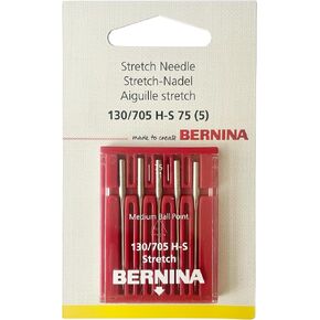 Genuine Bernina Sewing Machine Needles Stretch 75/11 for Jersey Stretch and Knit (1)