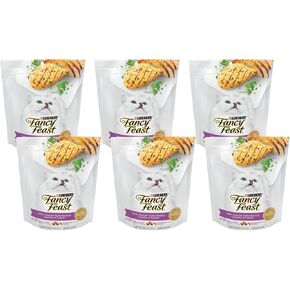 Fancy Feast Gourmet Dry Cat Food, With Savory Chicken & Turkey - (6) 16 Oz. Pouches