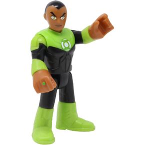 Imaginext Replacement Part for Collectible Fisher-Price Green Lantern Playset W1383 - Replacement Poseable African American John Stewart Figure