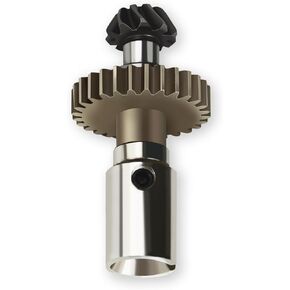 Hosim 1:10 Scale RC Car Differential Gear Helical Rear Drive Gear Upgrade Accessories Chrome Steel, X07-CS06 Accessory Spare Parts for Hosim X07 X07W X08 X15W 1/10 Scale