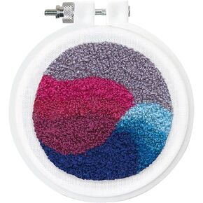 Design Works Crafts Inc. Swirls Punch Needle Kit, White