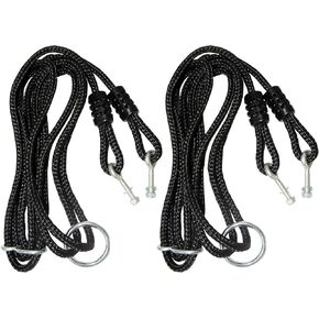 Multi-Strand Ropes for Replacement Pack of 2 Saucer Swing Rope Support 680lbs 71in Length Adjustable for Tree Round Swings (Not Suitable for Spider Web Saucer Swing)