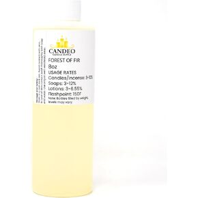 غابة زيت عطر التنوب (زجاجة 8 أوقية) | صنع الشموع ، صنع الصابون ، بخاخات الغرفة ، قنابل الحمام ، المستحضر ، معطرات السيارات ، ذوبان الشمع | شموع شمعة العرض