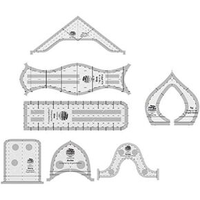Creative Grids Machine Quilting Tools Rulers - Taj, Elvira, Chevy, Squiggy, Shorty, Slim, Archie