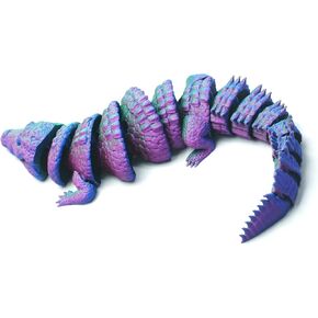 3D Printed Crocodile,Articulated Models,Flexible Joint Animal Model Figurines,Surprise Fantasy Gifts