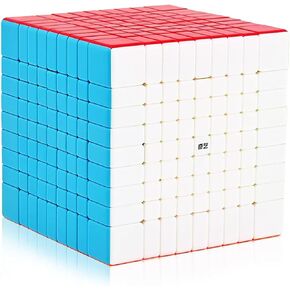 Willking Qiyi Speed Cube 9x9 Stickerless 75MM 9x9x9 Puzzle Magic Cube (2021 Version)