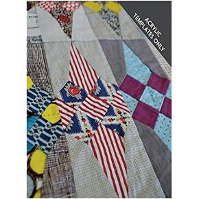 Jen Kingwell Acrylic Template Set - Glitter