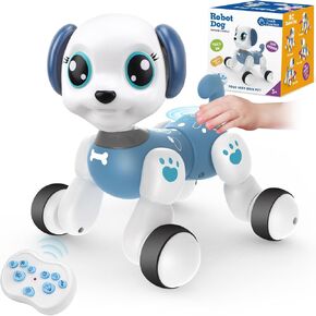 Robot Dog Toys for 8-12 Years Old Boys Girls: Remote Control Dog Robot Dog for Kids 8-12 Robots for Kids 5-7 Pet Robot Electric Dog Robot Puppy Toy for 8 9 10 11 12 Years Old Boys Girls