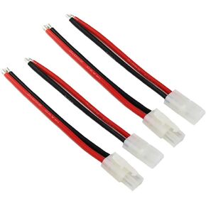 2 Pairs Big Style Tamiya Plug Battery Male Female Connector Adapter Lead with 20CM 14AWG Silicone Wire