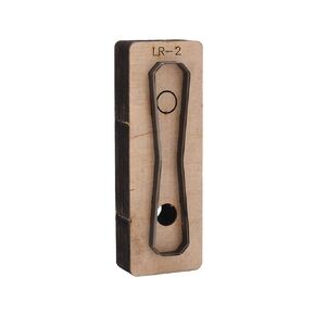 Leather Metal Cutting Die DIY Stamping Punching Cutter Alloy Steel for Handmade DIY Leather Craft(LR 2)