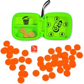 TOMY Games 5 UP Dice Game - The Push Your Luck Dice Game for Kid and Adult Games - Family Games and Stocking Stuffers for Kids - Fast Paced Dice for Christmas Games Family Game Night - 2 to 4 Players