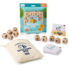 Chuckle & Roar - Happy Little Spelling Bee - Engaging Dice Game - Great for Preschoolers - Family Game Night Fun