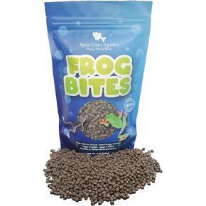 Frog Bites - Pellet Sinking Diet for Frogs & Small Amphibians (3 oz (85g))
