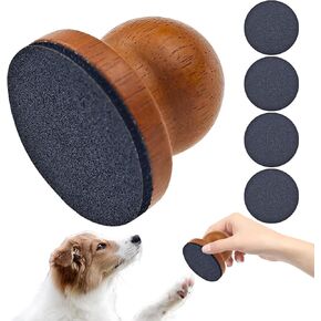 Dog Nail File with 4Pcs Replaceable Sandpaper, Dog Scratch Pad for Nails Stress-Free Nail Filing for Dogs Mini Nail Scratch Board for Dog