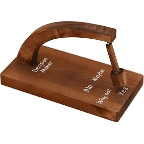 Decision Maker Creative Magnetic Decision Maker Swing - The Pendulum Find Answers to Questions Perfect Prop for Handmade Wooden