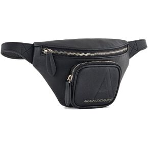 A | X ARMANI EXCHANGE Limited Edition A Line Logo Waistbag, Blu Navy