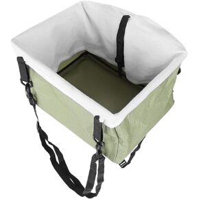Dog Car Seats for Small Dogs, Pet Car Seat Portable Car Dog Seat Puppy Cat Car Seat for Dogs Cats or Other Small Pet(Green)