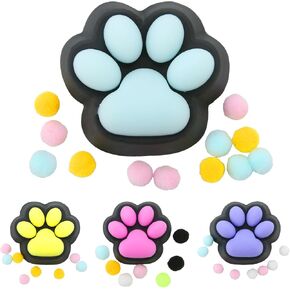 4 Pack Large Cat Paw Squishy Toys, Kawaii Squeeze Toy for Classroom Prize Party Favors Treasure Box Pinata Fillers for Kids 4-8 8-12 Boys and Girls Stress Relief Sensory Fidget Toys for Adults