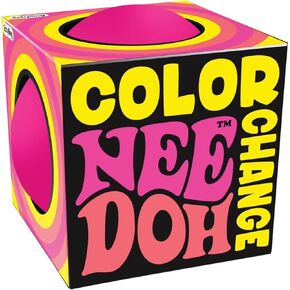Schylling Needoh Color Change Groovy Glob! Squishy, Squeezy, Stretchy Stress Balls - Assorted Colors 3 Pack