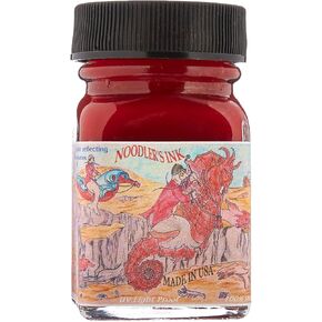 Noodler's Ink Fountain Pen Bottled Ink, 1oz - Fox Red Eternal
