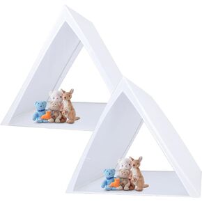 Windyun 2 Pcs Teepee Tent for Kids Indoor Outdoor Foldable Teepee Play Tent White Sleepover Slumber Party Washable Tipi for Girls Boys Easy Assembly 45.3'' x 45.3'' x 40''