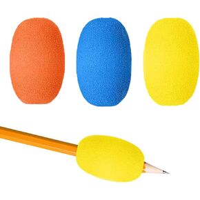 3 Pcs Special Supplies Egg Pen-Pencil Grips for Kids and Adults - Adaptive Equipment, Reading & Writing Materials, Weighted Pens for Hand Tremors
