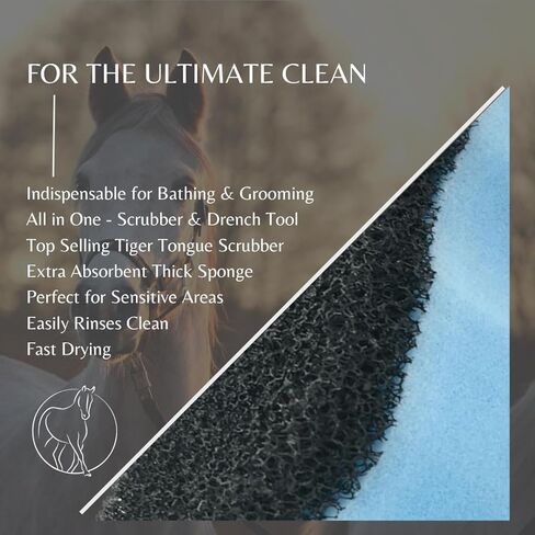 Epona April Power Shower Sponge Grooming Tool in Kuwait